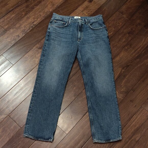 Agolde Valen Mid Rise Vintage Straight Jeans SIZE 29 - Picture 3 of 8